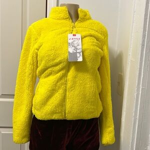 J STYLE WOMEN FLEECE SIZE M
